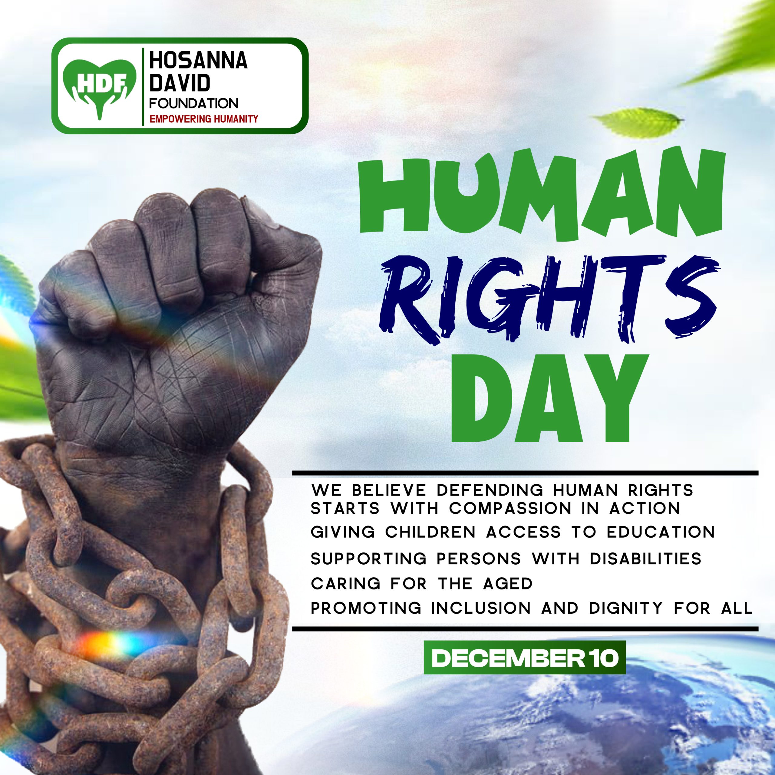 Human Rights Day: Strengthening Dignity, Equality, and Inclusion for ...